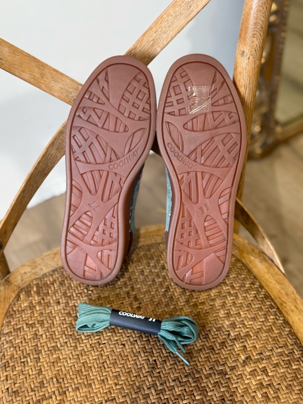 Free People Coolway Goal Sneaker Green - Picture 7 of 8